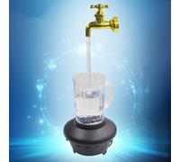 Ornamenti per fontane con rubinetto galleggiante, annaffiatoio, rubinetto