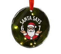 Ornamenti per l'albero di Natale, decorazioni per la casa di Babbo Natale, decorazioni per la tavola ricordo, perfette per la camera da delle celebrazioni, il portico, la finestra, la porta, lo