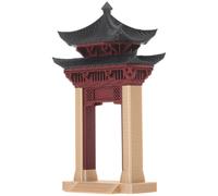 Ornamenti Per L'arco Della Porta Statua Di Mini Pagoda Figurine Micro Paesaggi
