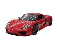 Ornamenti Per Modelli Di Auto Di Simulazione In Scala 1:18 Per Porsche 918 Spyder, Vernice Rossa Giocattoli Metal Vehicles non RC