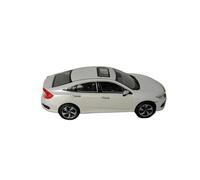 Ornamenti per modelli statici di auto Civic di decima generazione in lega pressofusa in scala 1:43 souvenir di Natale Decorazione da scrivania