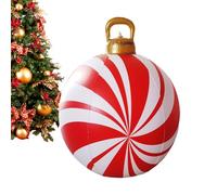 Ornamenti Per Palla Gonfiabile Di Natale - Palloncino Per Decorazioni In PVC All'aperto, Accento Per Il Giardino Delle Vacanze | Di Caramelle Rotonde Riutilizzabile, Scultura Del Cortile Gigante