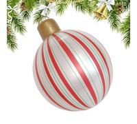 Ornamenti per palline di Natale all'aperto - Balloni da cantiere gonfiabile, decorazioni festive in PVC | Atmosfera per festività per le vacanze di grande giardino, ornamenti stagionali per il display