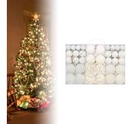 Ornamenti per palline di Natale da 100 pezzi appesi a Natale per feste di