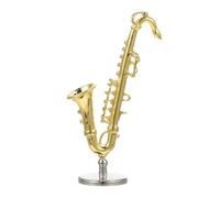 Ornamenti per sassofono in miniatura, decorazioni per strumenti musicali di lusso leggeri in stile europeo