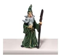 Ornamenti per streghe di Halloween | Ornamenti per maghi e streghe | Decorazioni da tavola di sabbia, ornamento da ufficio per feste a tema Halloween, decorazioni per la casa di Halloween