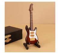 Ornamenti Per Strumenti Musicali 8/10/12 Cm Miniatura In Legno Per Chitarra/ukulele/basso Modello Mini Strumento Musicale Modelli Multipli Disponibili(10cm O)