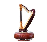 Ornamenti Per Strumenti Musicali Modello Di Chitarra Rotante Con Arpa/luna Carillon Classico Ornamento Per Strumenti Musicali Staccabile(A)