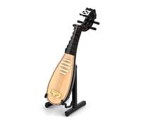 Ornamenti Per Strumenti Musicali Modello Di Liuto Cinese In Miniatura Con Custodia Di Supporto Mini Decorazione Per Strumenti Musicali(14cm)
