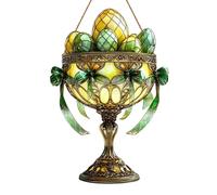 Ornamenti per uova di Pasqua, ornamenti di Pasqua per albero | Ornamenti acrilici 2D Ornamenti per coniglio, decorazione festiva di Pasqua per Pasqua, compleanno, Natale, uomini, donne,