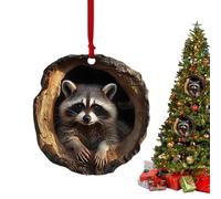 Ornamenti sospesi - 1 pezzo Realistic Christmas Animal Wall Decor, di Natale | Arredamento di ornamenti - Porta atmosfere festive nel tuo spazio con simpatici animali di animale o hement