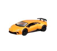 Ornamenti Statici Per Modello Di Auto Sportiva In Lega Lamborghini Hurricane Orange In Scala 1:64 Giocattoli Metal Vehicles non RC