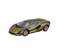 Ornamenti Statici Per Modello Di Auto Sportiva In Lega Verde Lightning Lamborghini In Scala 1:64 Giocattoli Metal Vehicles non RC