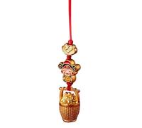 Ornamenti - Talismano Appeso Fortunato, Figura Di Buon Auguro | Protezione per Clip Del Telefono A Borsa Specchio Automatico, Buon Simbolo Regalo Di Energia per Viaggi Di Bure