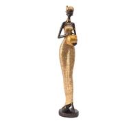 Ornamenti Vintage Fatti A Mano per Biblioteca - Sculture d'arte africana, Figure Africane Figura Collezionabile Arte | Ingresso Decor O Soggiorno
