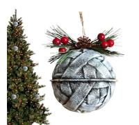 Ornamento a campana di Natale, campane in metallo colorate, ciondolo albero festivo da 8 cm, design autentico e vivace, leggero e facile da oscillare per davanzali, camera da letto, soggiorno, esterno