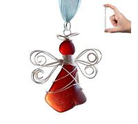 Ornamento a forma di angelo, fatto a mano, affascinante ornamento per albero di Natale, ricordo dell'amicizia, regalo di Natale, decorazione per la casa, per le vacanze, regalo decorativo per la casa