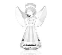 Ornamento a forma di angelo in cristallo trasparente, regalo per donne, infermieri, festa della mamma, guardia curativa, sostegno, angeli in preghiera, statuette per bambini, acchiappasole, pietra