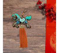 Ornamento a forma di cavallo per il capodanno cinese, decorazione per la per