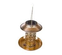 Ornamento a sospensione esterno Ornamento solare mangiatore per uccelli per