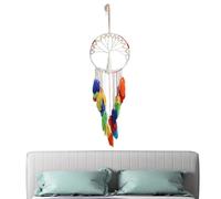 Ornamento acchiappasogni macramè, ornamento per decorazioni murali acchiappasogni | Decorazioni per la casa acchiappasogni a rete circolare | Acchiappasogni romantici Decorazioni per la casa per camer