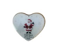 Ornamento Acrilico A Forma Cuore Decorazioni Da Appendere Per Albero Natale Babbo Alberi Mensole Vetrine Ornamenti In Acrilico Babbo E Albero