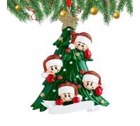 Ornamento 'albero - 1 pezzo čhristmas tŕee decorazione ciondoli, decorazioni di alberi di Natale | Ornamenti di Natale - Idea per gli uomini e aggiunge un tocco di allegria per le vacanze a qualsi