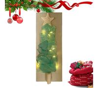 Ornamento 'albero Di Natale in Vetro Di Mare,Ornamento 'albero di vetro marino | Alberi Di Natale Da Tavolo,Decorazione Di Natale In Stile Costiero, Parti in Vetro Di Mare per Artigianato