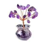 Ornamento Albero Moneta In Naturale Per La Decorazione Degli Uffici Domestici Che Migliora Energia E Fortuna Con Decorazione Per Migliorare Pietra Cristallina A Colori