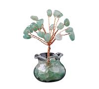 Ornamento Albero Moneta in Naturale per La Decorazione degli Uffici Domestici Che Migliora Energia E Fortuna con Decorazione per Migliorare Pietra Cristallina A Colori