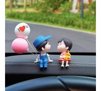 Ornamento Auto Coppia Palloncini Decorazione Pendente Cartoon Casa