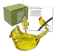 Ornamento Cardinale Giallo della Speranza Elskandi Pace e Gioia Speranza e Ottimismo Set Regalo Ornamento Uccello Acrilico Regali Uccello Giallo