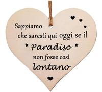 Ornamento commemorativo, Sappiamo che saresti qui oggi, Perdita del dono della persona amata, Perdita della madre, Nonna, Regali di conforto, Regalo commemorativo, Regalo di simpatia, Ornamento