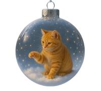 Ornamento da appendere a forma di animale natalizio per albero festivo, decorazione per la casa e per le vacanze significative