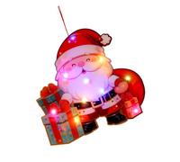 Ornamento da appendere a LED di Natale Caratteristica Costruito In Luci Forniture per feste per interni ed esterni Decorazioni per le vacanze Portatile Ornamento dell'albero di Natale