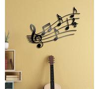 Ornamento da appendere a parete con nota musicale, regalo di arte da parete