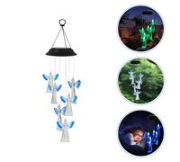 Ornamento Da Appendere Al Giardino CHIME Del Vento Energia Solare