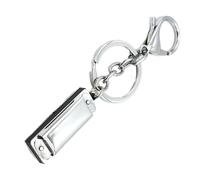 Ornamento da Appendere Musicale Mini 8 Toni 4 Fori Armonica Strumento Musicale Portachiavi Armonico Portachiavi Ciondolo Zaino (Color : F)