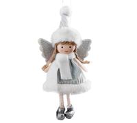 Ornamento Da Appendere Per Bambola Angelo,Simpatiche Decorazioni Per Appendere Angeli | Decorazioni Fatte A Mano Con Adorabili Angeli Da Appendere Con Cappelli, Decorazioni Artigianali Natalizie Per U