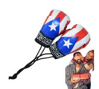 Ornamento da boxe, ornamento mini guantoni da boxe realistici per ornamenti | Ciondolo da boxe Guanti realistici squisiti fitness Cruscotto per auto Decorazione d