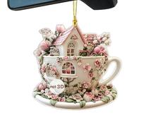 Ornamento da favola in acrilico 2D - Ornamento da appendere a fiaba | Decorazione leggera e da collezione per borsa, portafoglio, bambini e adulti | Decorazione da appendere in casa o regalo speciale