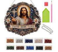 Ornamento da parete con strass con motivo Gesù