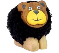 Ornamento decorativo in legno Orso XL Pompon