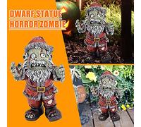 Ornamento Decorativo Zombiea Statua Babbo Natale Decorazione e si appende Da Scrivania Pieghevole (As shows, One Size)