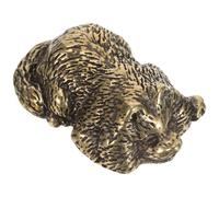 Ornamento Del Cane Figurina Statua Animale Piccole Figurine Di Cani Ottone