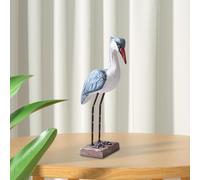 Ornamento del desktop collezione di figurine per figurine di legno per