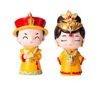 Ornamento del desktop dei modelli della regina dell'imperatore del partito dei