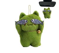 Ornamento del gatto della peluche, ciondolo della borsa della peluche del gatto,Portachiavi del ciondolo dello zaino dello studente, decorazione del fumetto, ciondolo della borsa dei giocattoli della