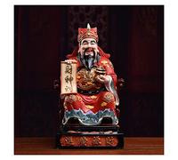 Ornamento della Fortuna Decorazione del Dio della ricchezza Perfetto per la casa o L'Ufficio Il miglior Regalo per l'apertura di un'azienda Decorazione Feng Shui Dio della Fortuna