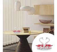 Ornamento di cigno simulato 1 pezzo Regalo di coppia di cigni realistici